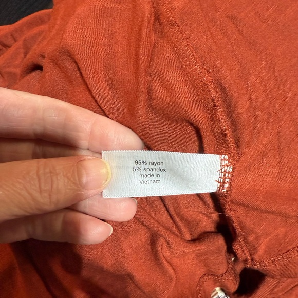 Lane Bryant Swing 3/4-Sleeve Notch-Neck Top - Picture 7 of 9